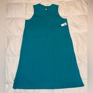Old Navy Teal Midi Dress